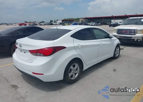 2014 Hyundai Elantra Se from USA, damaged, VIN 5NPDH4AE2EH509528